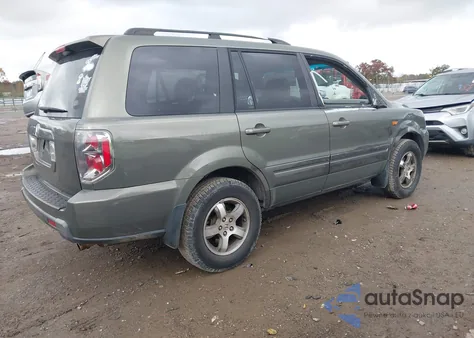 2007 Honda Pilot Ex-L from USA, damaged, VIN 5FNYF28547B022169